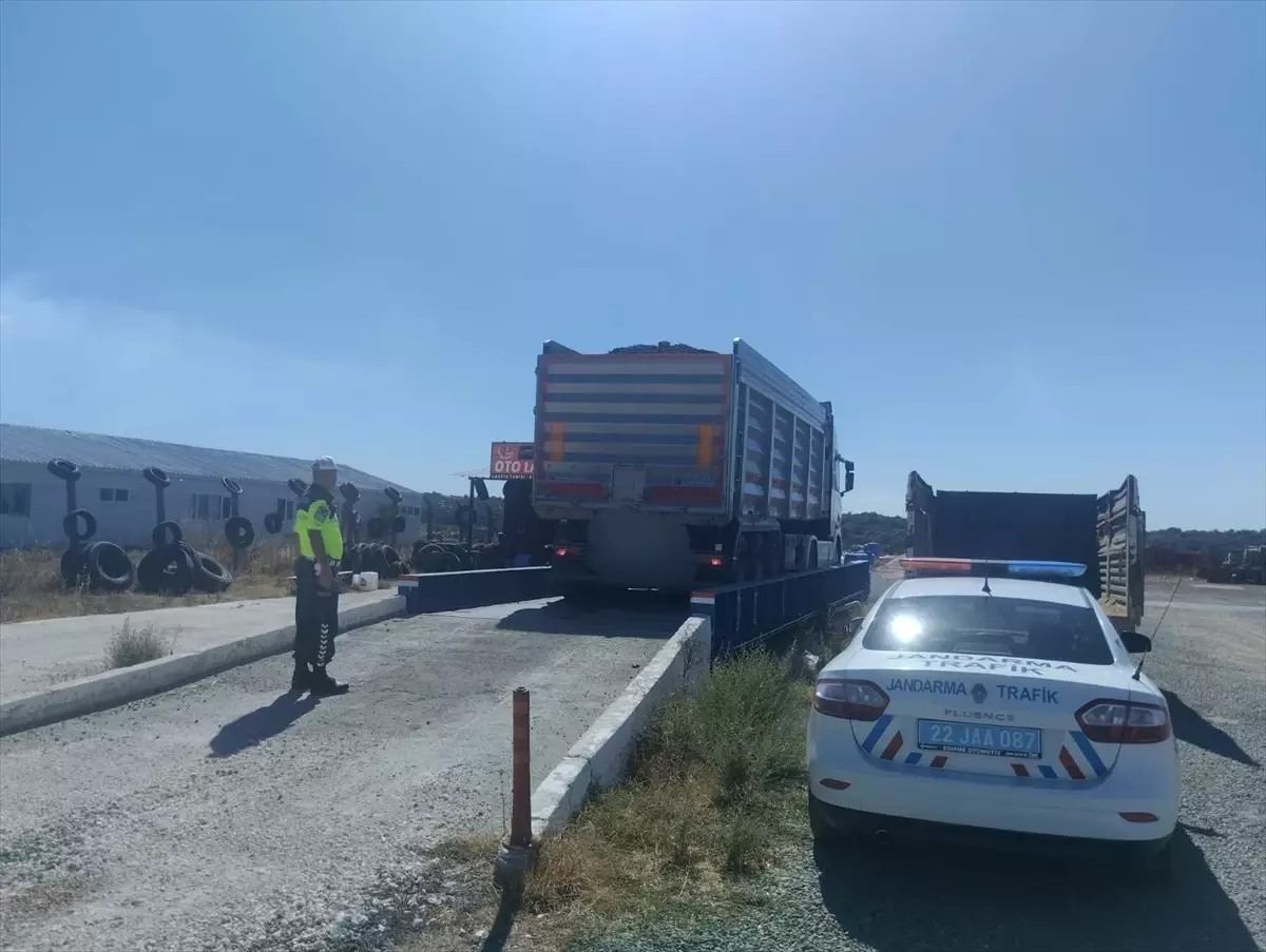 edirnede asiri yukten 110 bin lira ceza IuF2NHU3